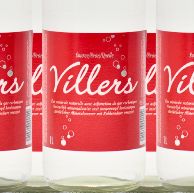 Bouteille d’eau pétillante 