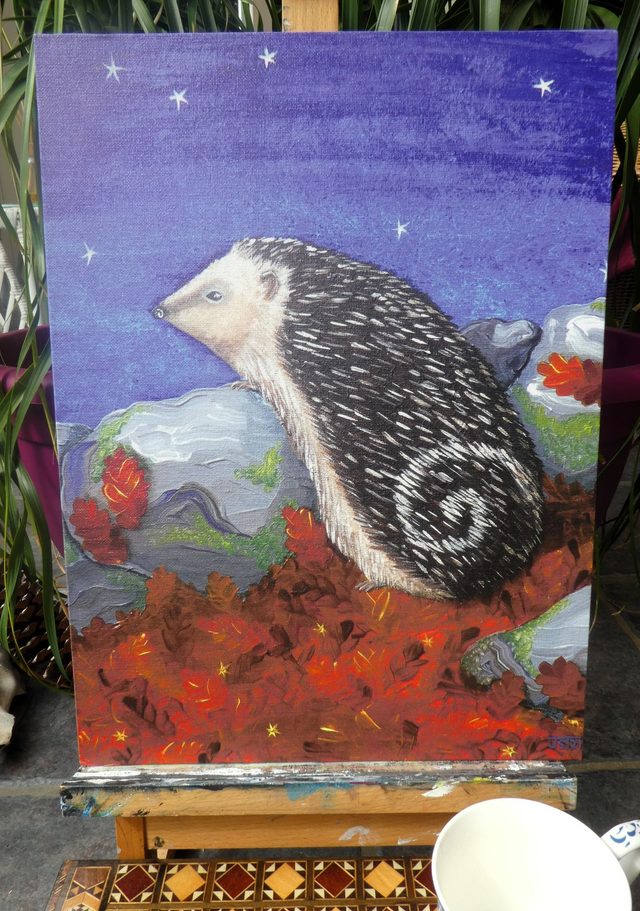 Open Edition Canvas Panel Print, from my "Busy Lives" collection, "Busy Nights"