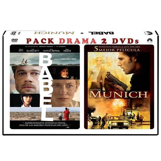 Pack Duo Horizontal: Babel + Munich [DVD] 