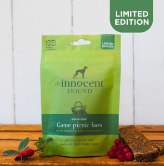 INNOCENT HOUND GAME PICNIC BARS