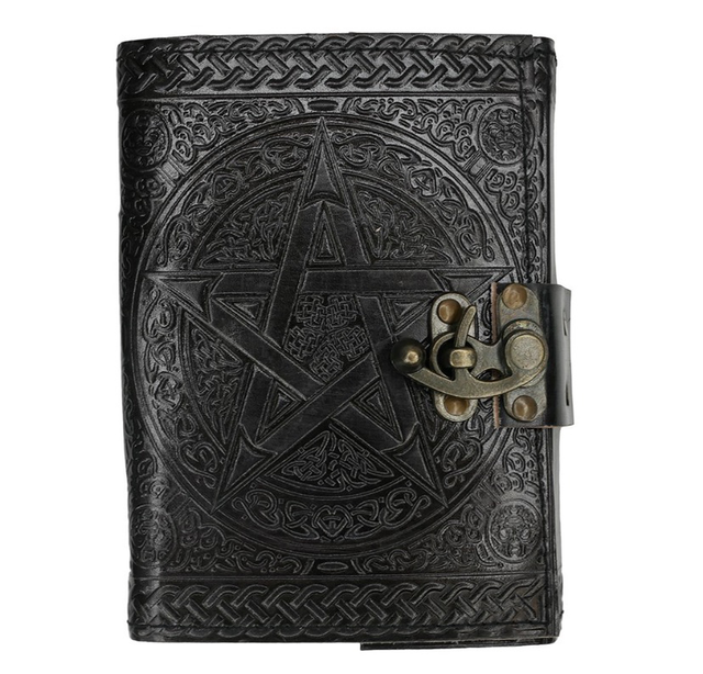 Leather Pentagram Journal