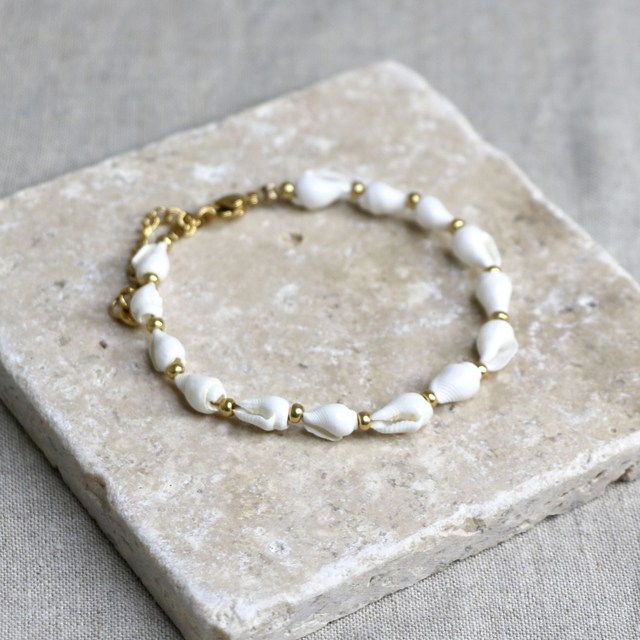 Bracelet coquillages