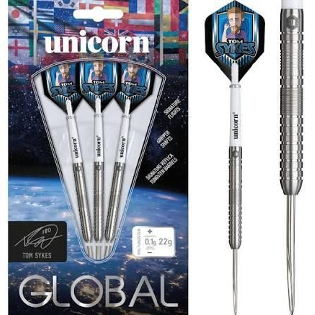 Unicorn Global Tom Sykes 90% Tungsten Darts