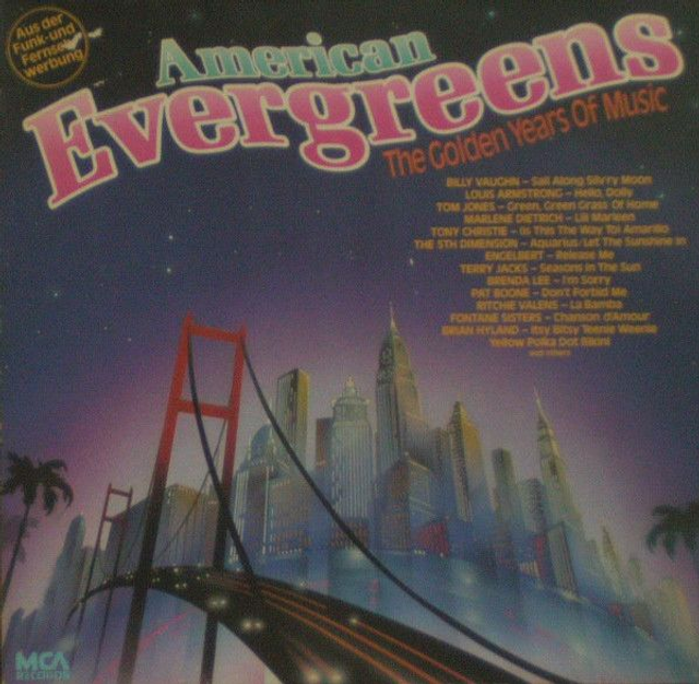 Various – American Evergreens (The Golden Years Of Music) Vinyl