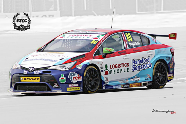 C180914 TOYOTA Avensis BTCC 2018 #80 Tom Ingram