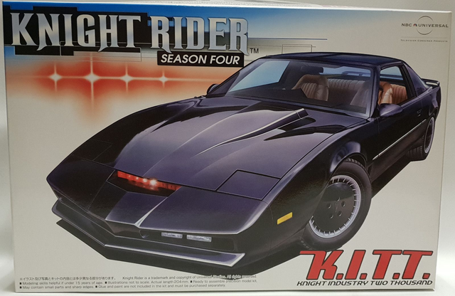Knight Rider : K.I.T.T season 4 model kit