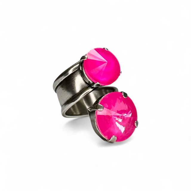Ring DUO Electric Pink Ignite, Pink