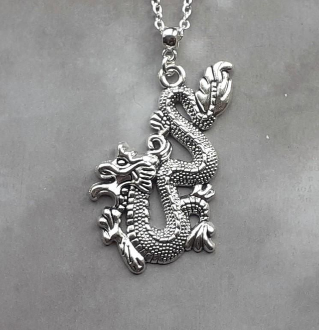 Chinese Dragon Necklace (Large)