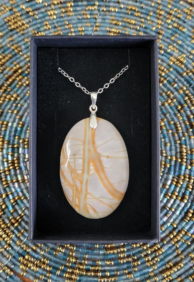 Pendentif Jaspe Picasso 