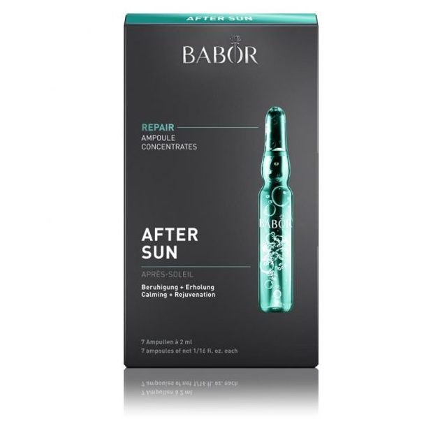 BABOR - AMPULLEN AFTER SUN - Für gestresste Haut bei Hitze- und Spanungsgefühlen - Beruhigung Erholung