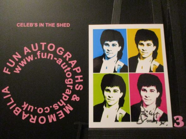 Ricky Simmonds Authentic Autographed 6x4.5 Pop Art Limited Edition (3)