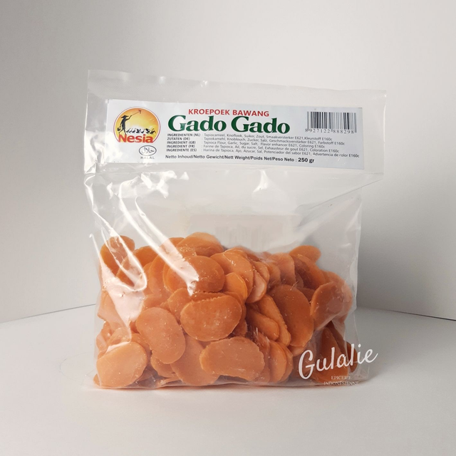 NESIA Kerupuk Gado Gado - Craquelin du Gado Gado à frire