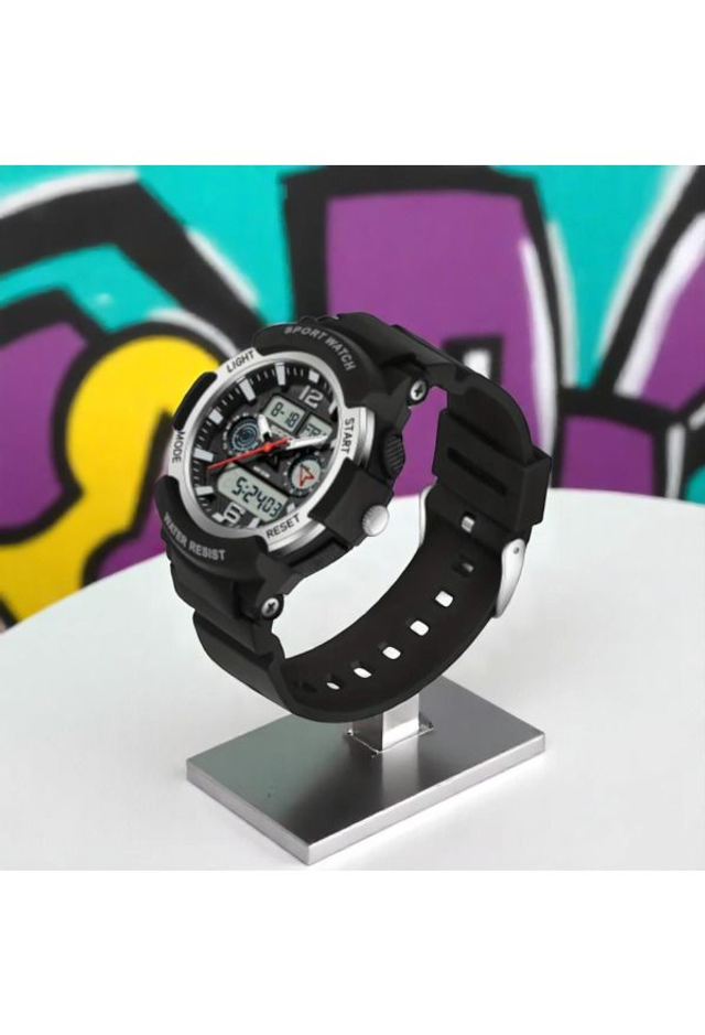  Uhr Sport 6197 silber