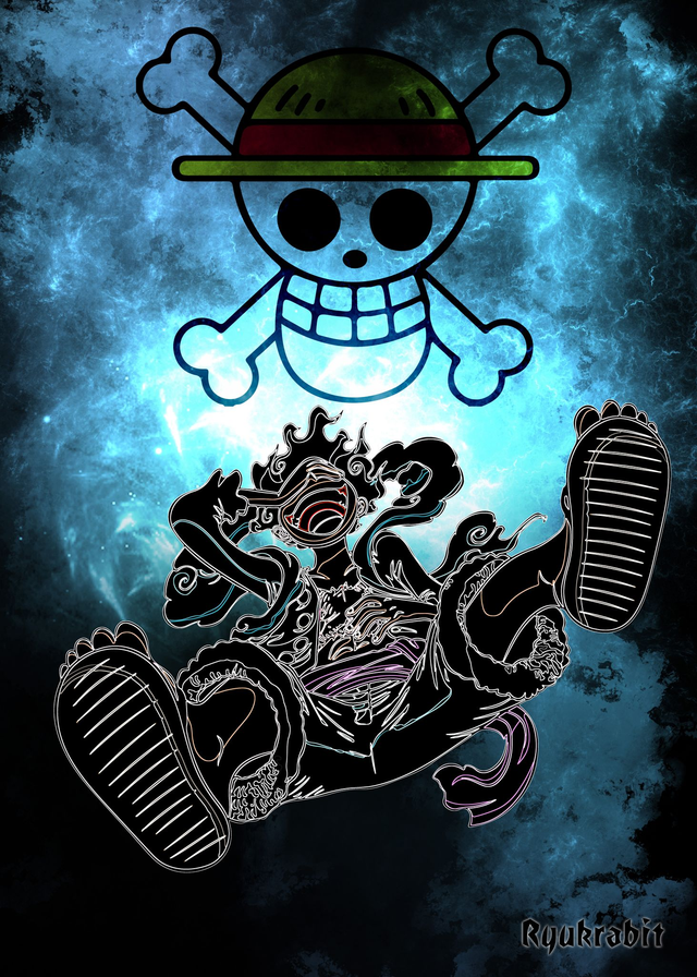 Poster Luffy Gear Five 