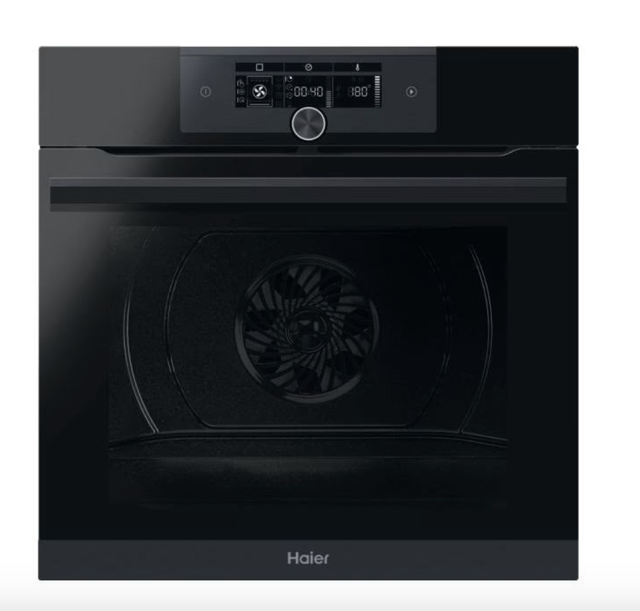Haier HWO60SM6F8BH 60cm Series 6 I-Turn Built-In WI-FI Multifunction Oven