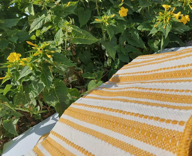 Menizas d'aire Pimpolho Yellow 170x220cm