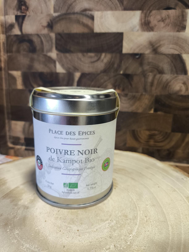 Poivre noir de kampot 