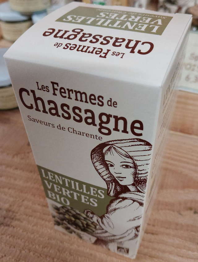 Lentilles vertes 500 g