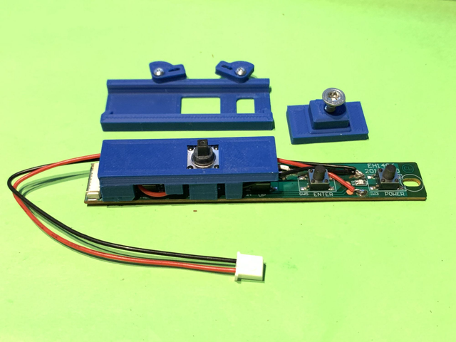 Joystick-Displaysteuerung fertig