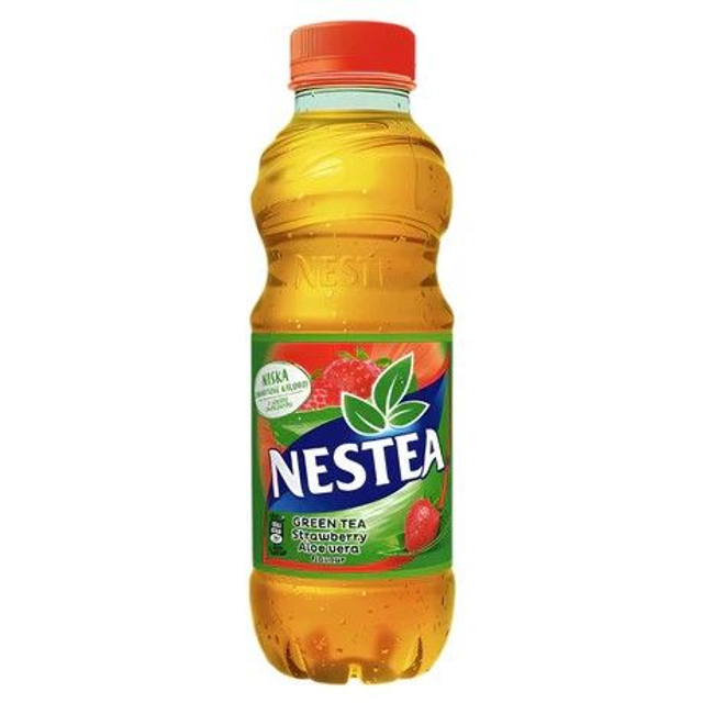 Green Tea Strawberry & Aloe Vera 500ml