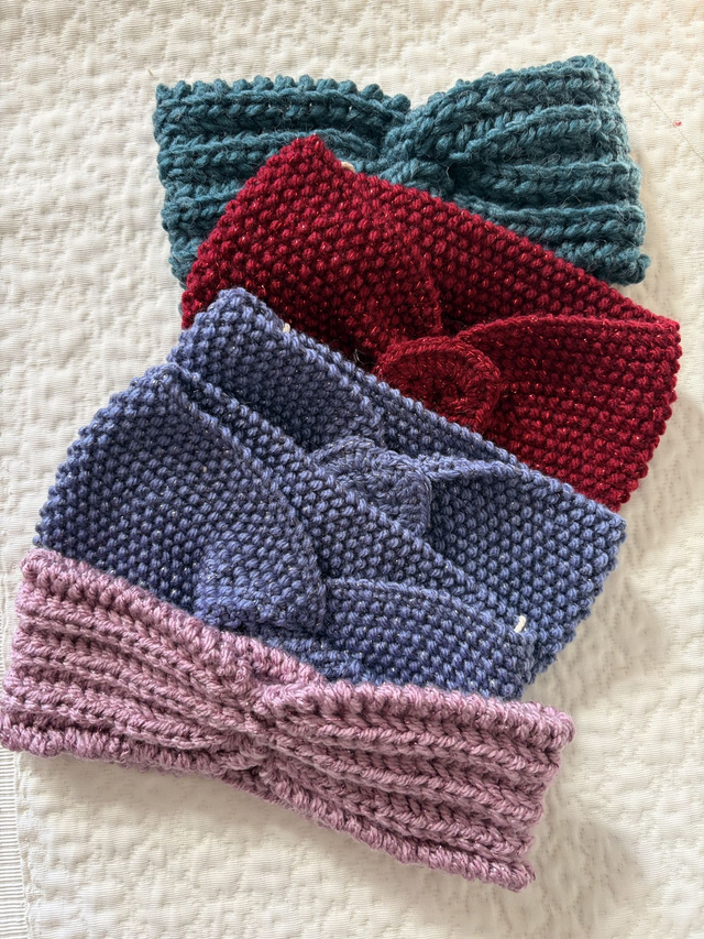 Bandeau au tricot enfant