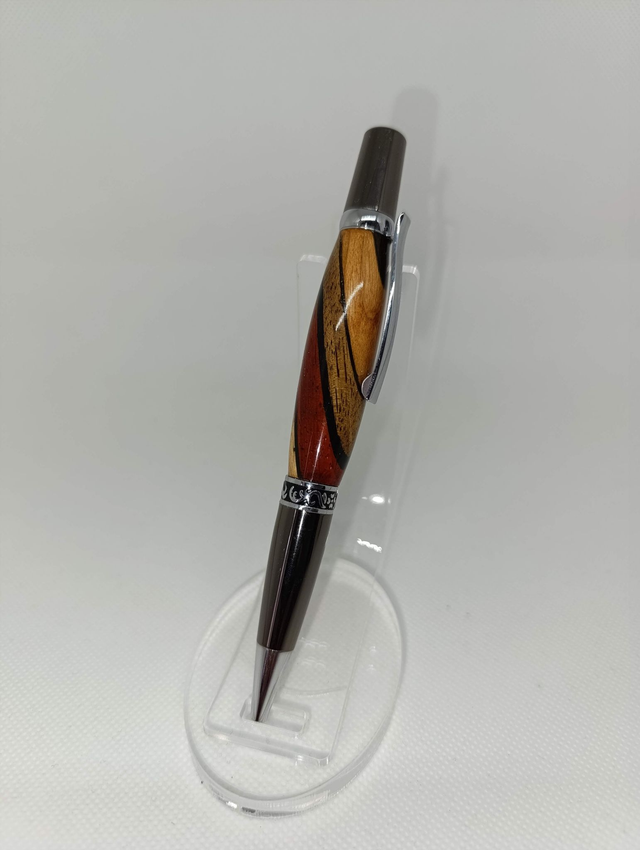 Stylo "Sierra" hybride bois/résine (1)