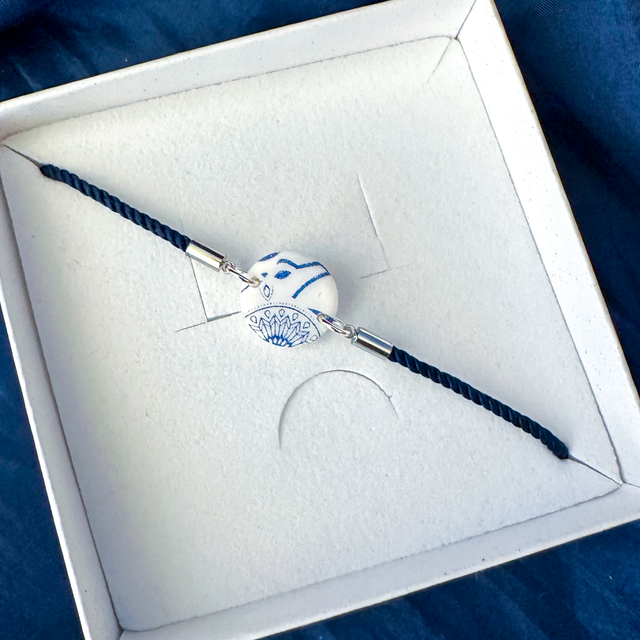 Summer - Blaue Fliesen Armband #01