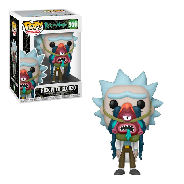 Rick & Morty: Rick with Glorzo Pop! #956