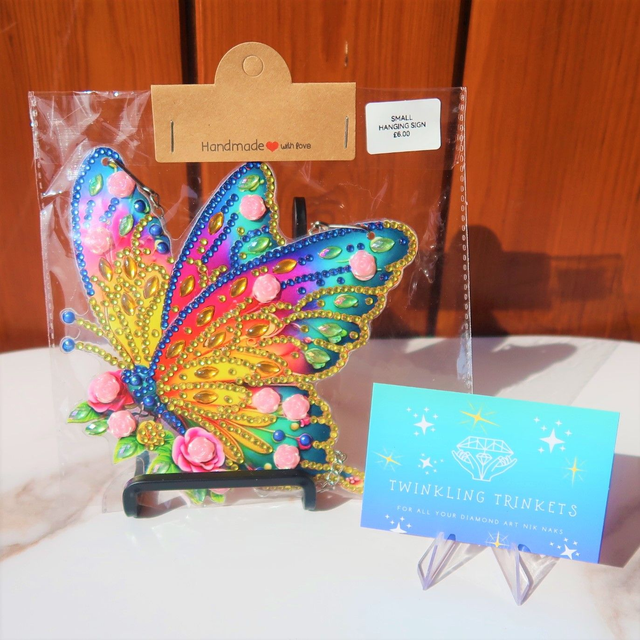 Butterfly Hanging Sign