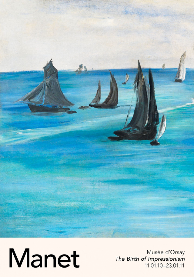 Sea View, Calm Weather by Édouard Manet