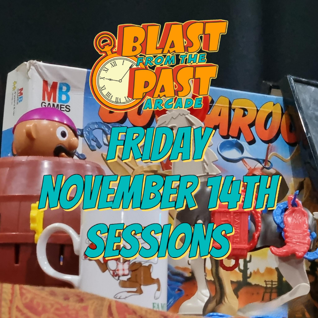 FRI- NOV 14th SESSIONS
