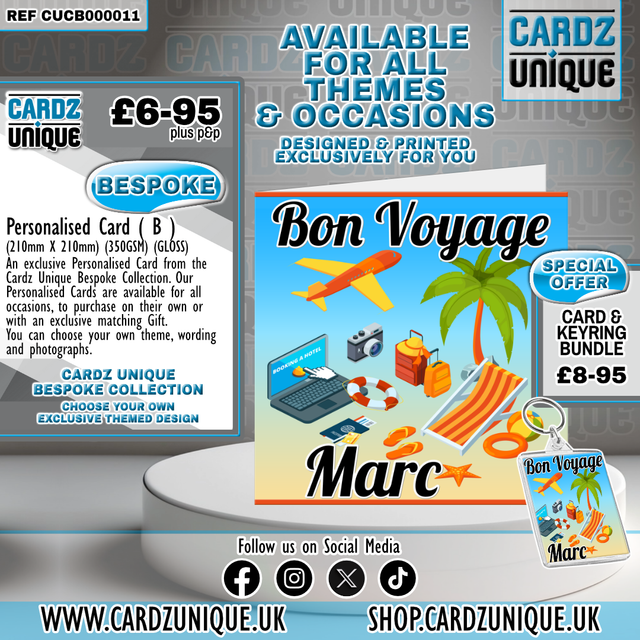 Personalised Card ( B )