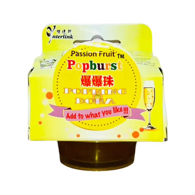 Popping Boba Passion Fruit Flavour 130g