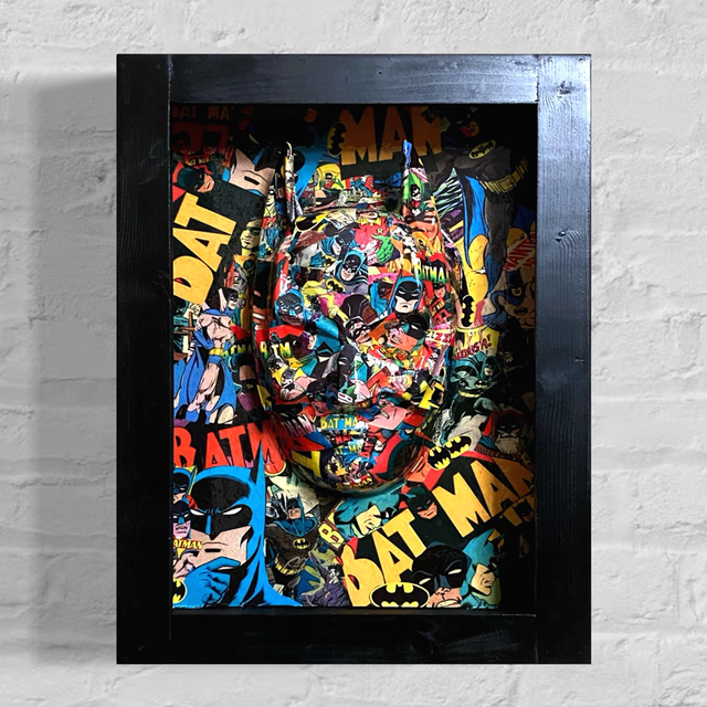 BATMAN 3d MUSK LUMINOSO