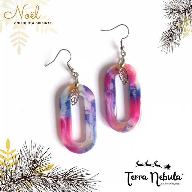 Grandes boucles d&#039;oreilles Vertige | BO031