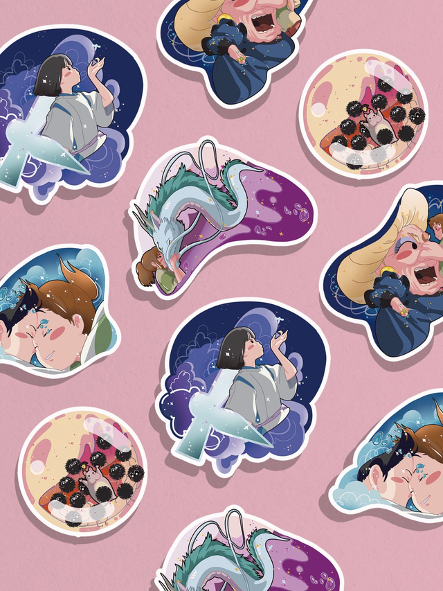 Stickers viaje mágico