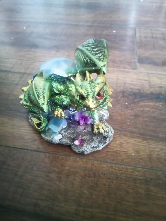 Dragon oeuf bleu 