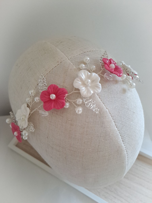 Diadème Fleurs de Printemps