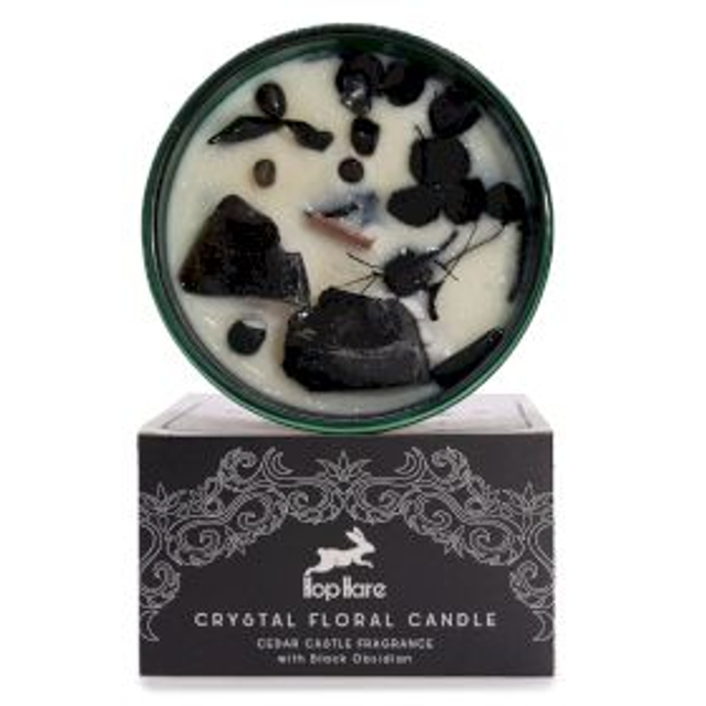 Hop Hare - Crystal Magic Flower Candle