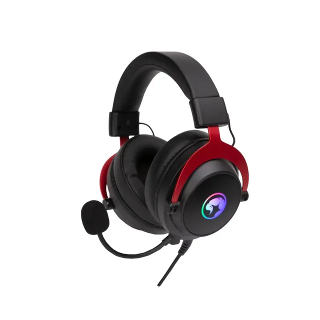 Marvo Audifono Gaming Usb 7.1 Negro-Rojo Hg9067
