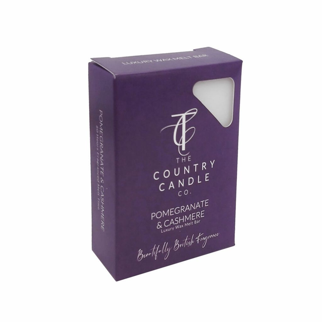 Pomegranate &amp; Cashmere Soy Wax Melt Bar