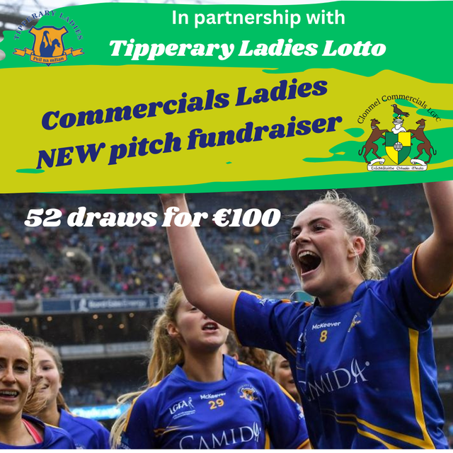 Tipperary LGFA Fundraising Lotto - 52 draws