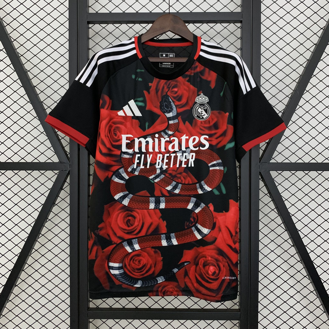 Camiseta Real Madrid Edición Especial  - 25-26 (005 Negra -Roja)
