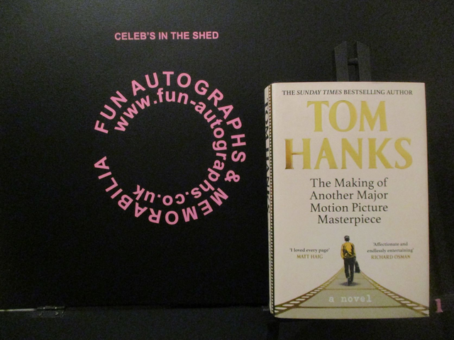 Tom Hanks 'The Making Of Another Major Motion Picture Masterpiece' Authentic Autographed Hardback Book (1)