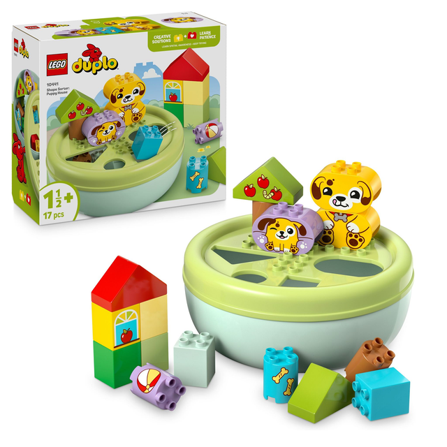 LEGO DUPLO 10441 Formsortierer Welpenhaus