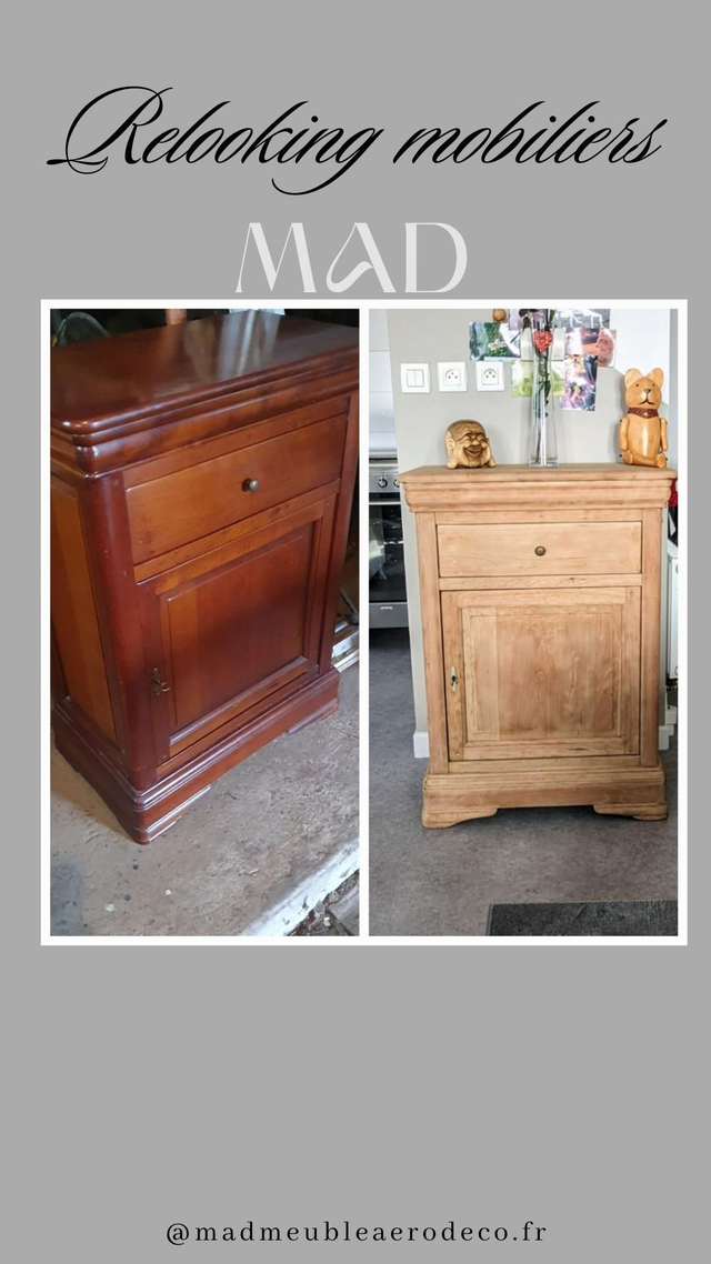 Aérogommage Meubles en bois