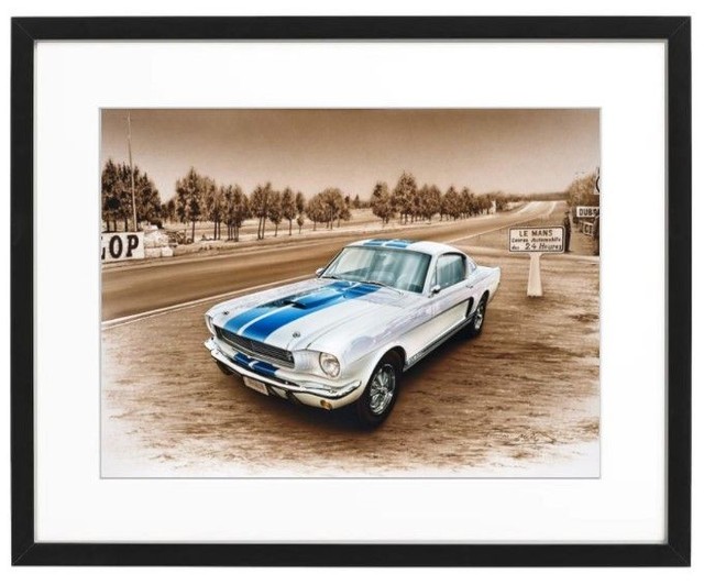 Ford Mustang GT 350 - Framed Print