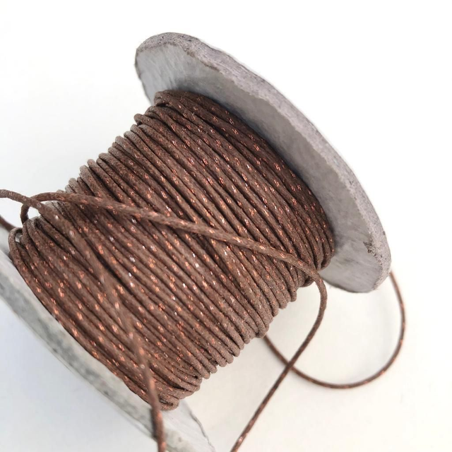 Schnur braun 1mm/25m