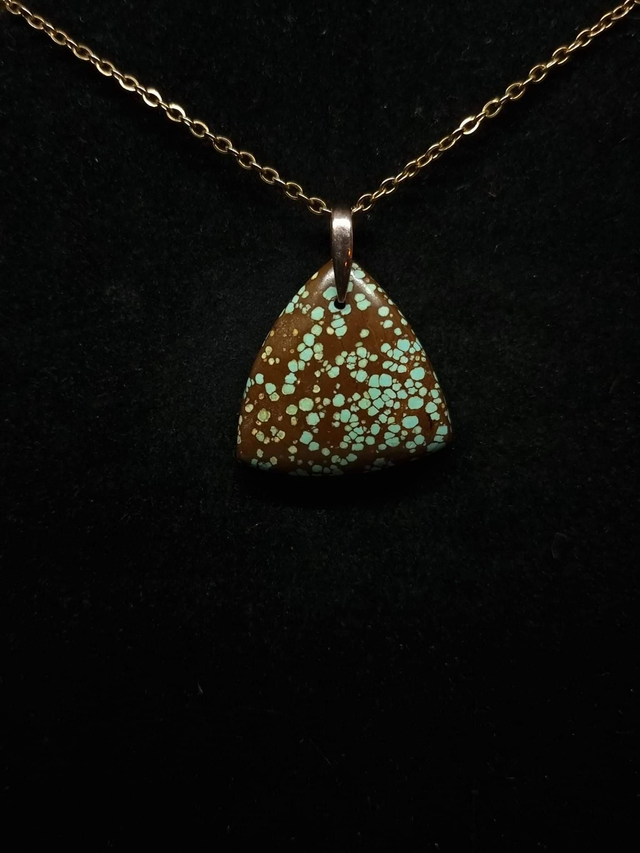 🇨🇵 Pendentif turquoise d'Australie 