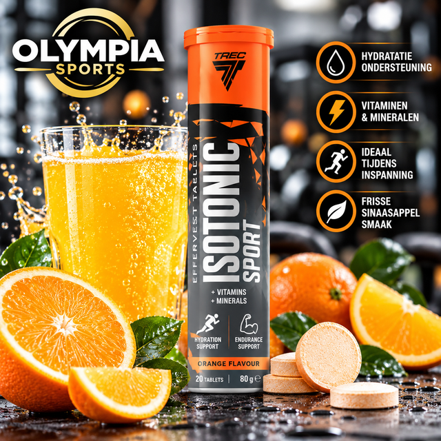Trec Nutrition Isotonic Bruistabletten – Orange